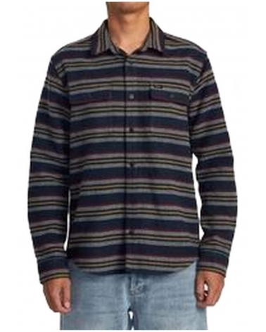 Camisa Rvca Rvca Blanket Ls...