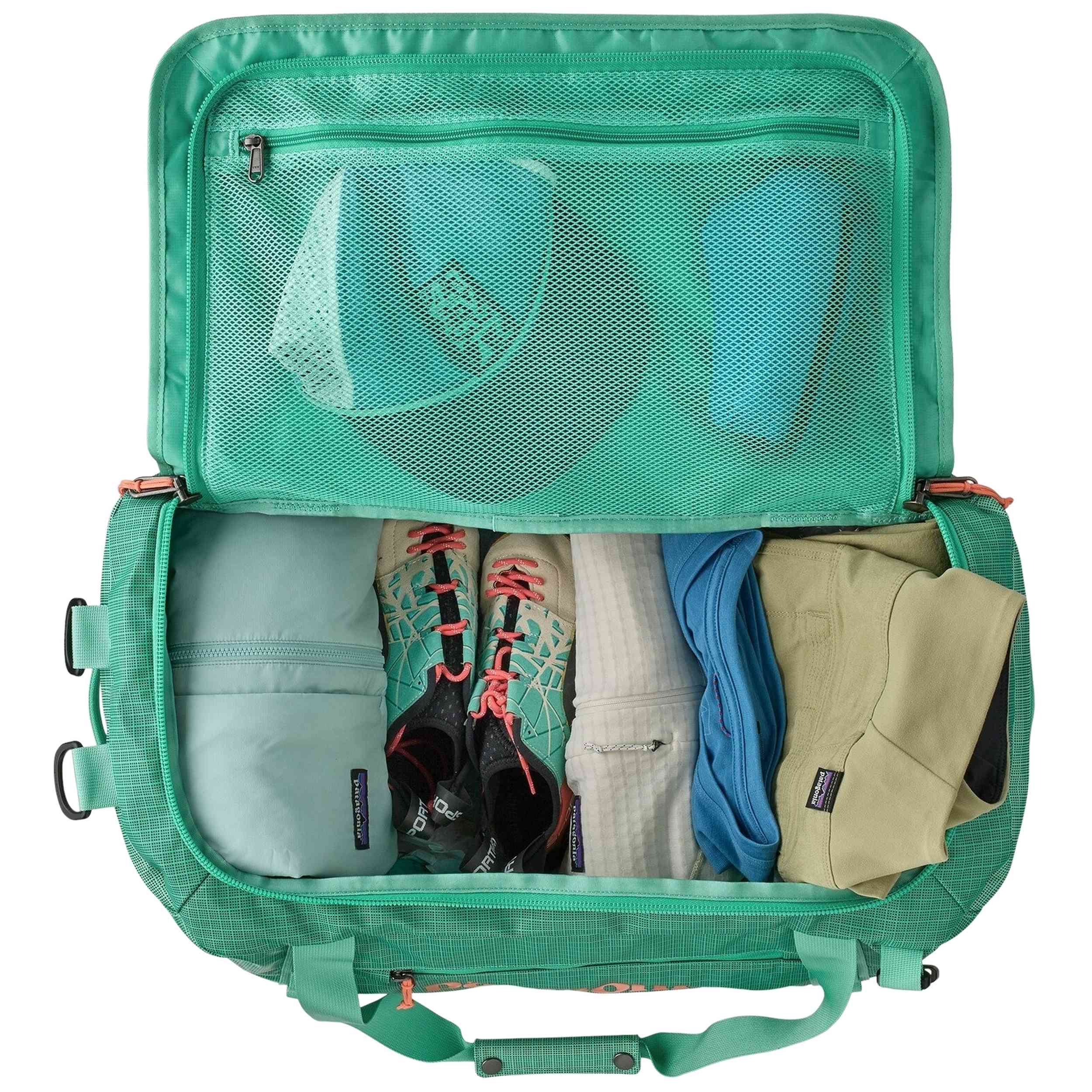 Bolso Patagonia Black Hole Duffel 40L Aqua Stone – Tarifa Air Force