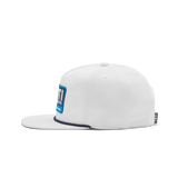 Gorra de Visera Plana con Cordón Yeti Wildly Stronger White